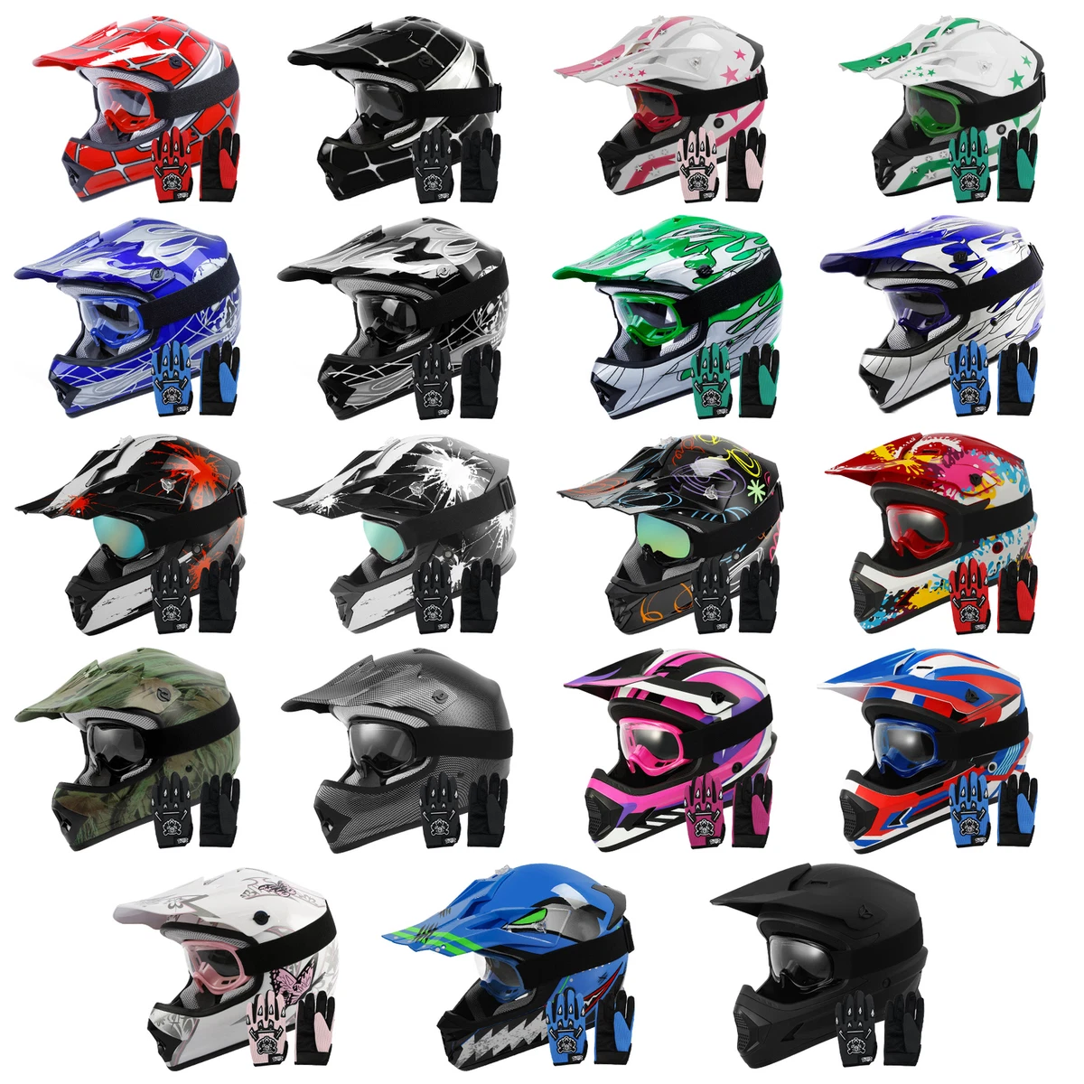Unisex Youth Motocross Helmets for sale | eBay
