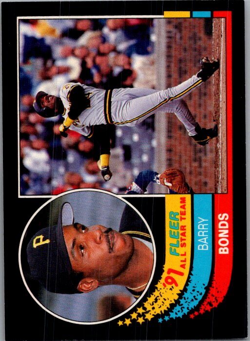 1991 Fleer #5 Barry Bonds '91 Fleer All-Star Team