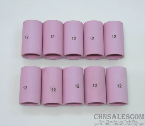 10 pcs 12#  54N19 Alumina Nozzle Gas Lens Cups for WP-17 WP-18 WP-26 19.5mm 3/4"