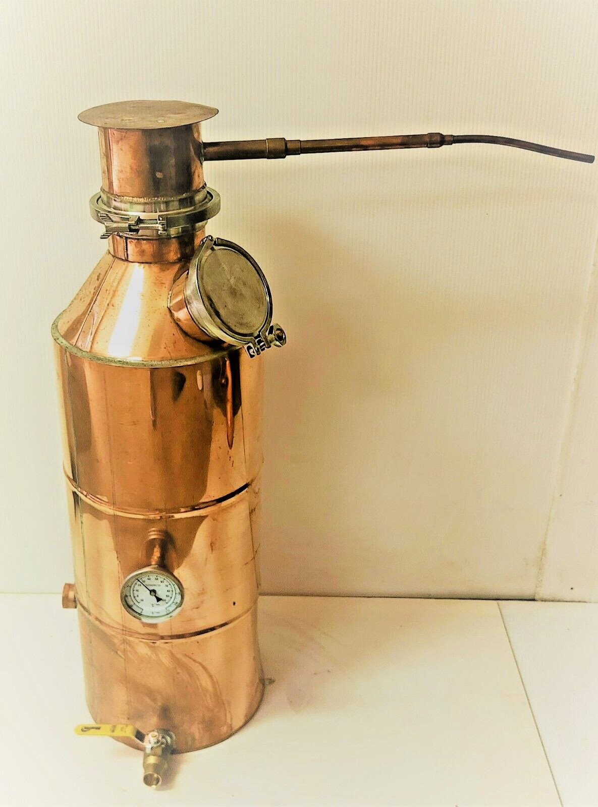 10 Gall Copper Moonshine Still - with EZ Clamp - Scratch & Dent