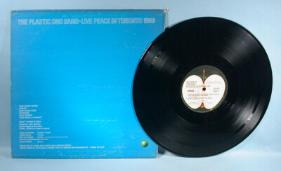 1969 John Lennon Live Peace in Toronto LP with 1970 Calendar