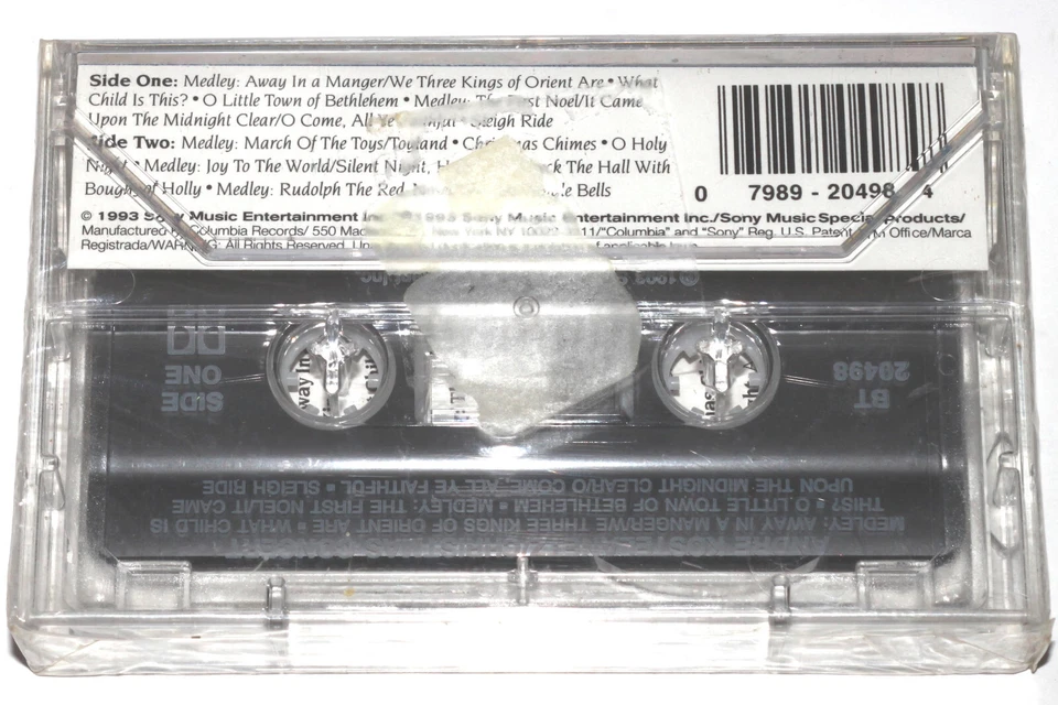 Andre Kostelanetz - Christmas Concert (Cassette Tape 1993) NEW SEALED - Image 2 of 4