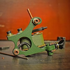 Handmade tattoo machine fine liner 3-11rs - Running 150-160 Hz  4V, 140 grams