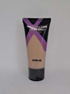 Max Factor Smooth Effect Foundation Shade 50 NATURAL 30ml Neu & Versiegelt Selten x1 
