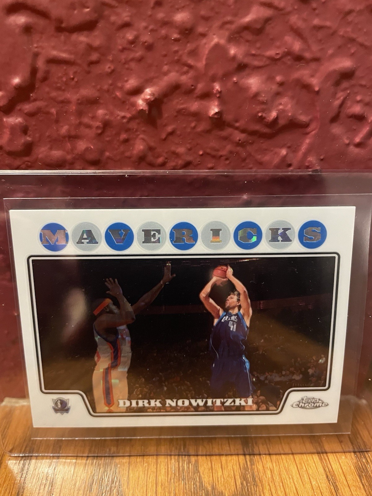 2008-09 Topps Chrome #41 Dirk Nowitzki #059/288 Xfractor 🏀🔥🏀🔥