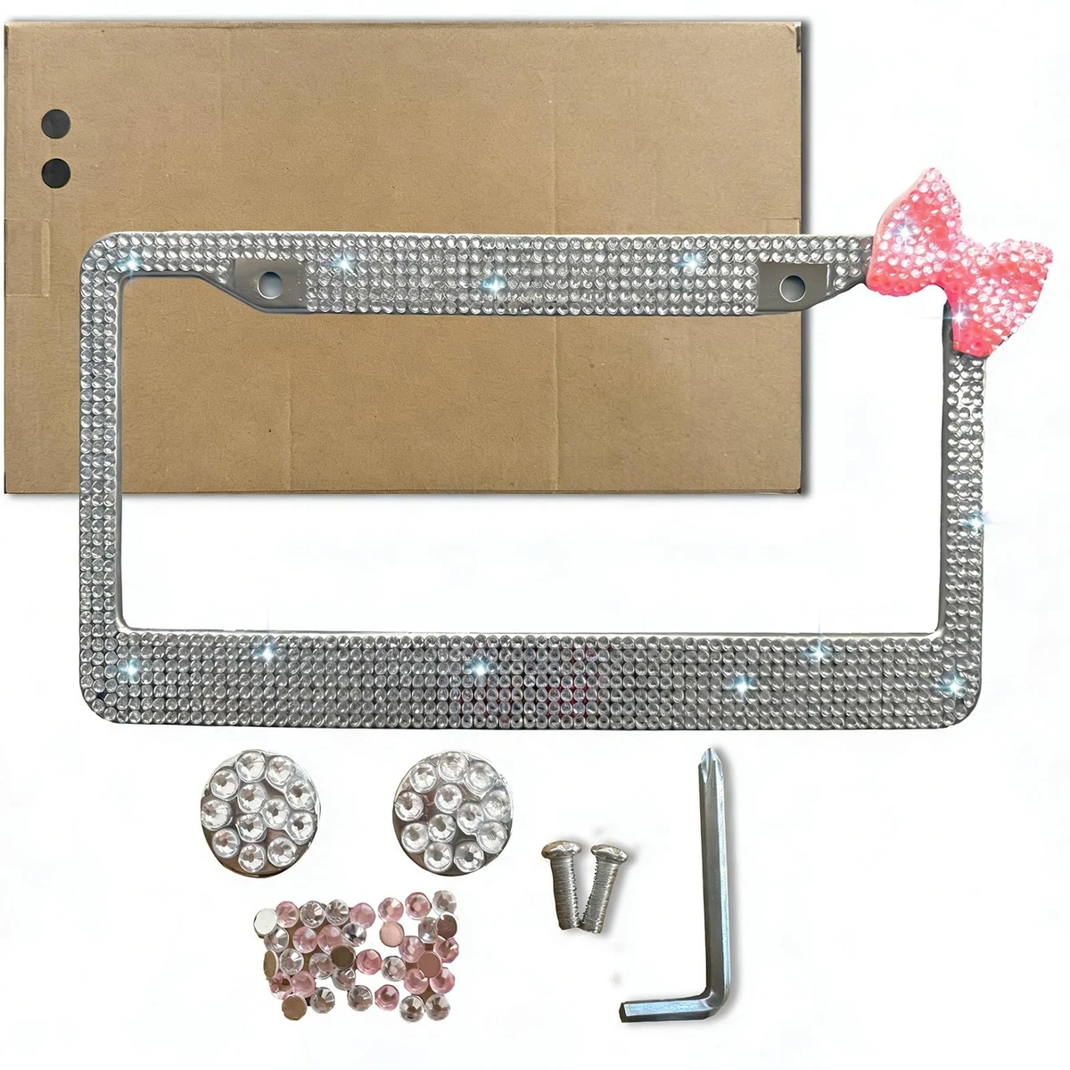 Rhinestone License Plate Frame for sale | eBay