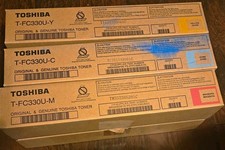 Toshiba T-FC330U OEM Toner Set, completed kit C/M/Y.