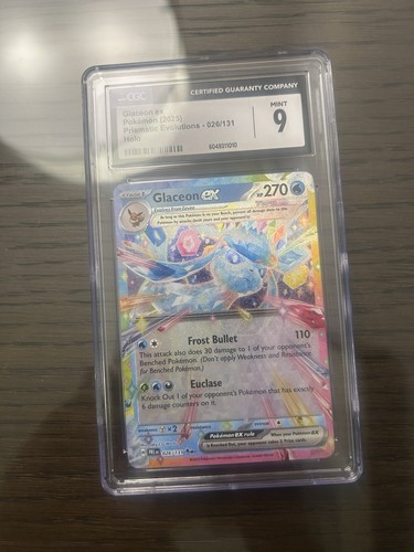 Glaceon ex graded CGC 9 for sale on eBay