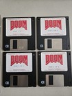 1993 Registered DOOM Mail Order 3.5" Floppy Disks & Manual IBM PC Game Big Box