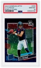 2023 Donruss Optic CJ Stroud Rated Rookie Purple Stars #244 /15 PSA 10 RC