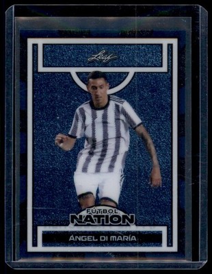 2026 Futbol Nation Pre-Production Proof Blue Angel Di Maria 1/1 Argentina #NO