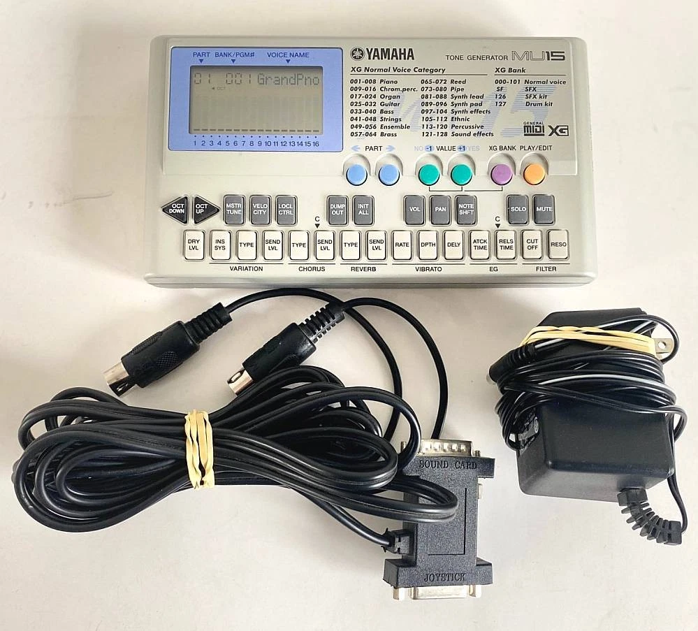 Yamaha MU15 - Tone Generator To Original w⁄ The -- Audiofanzine