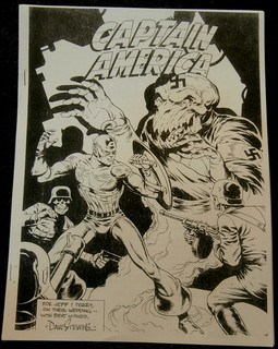 MEN OF MYSTERY 229 2008 CAPA ALPHA fanzine RARE Dave Stevens Captain America