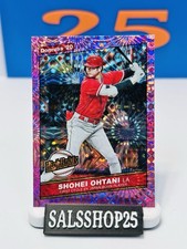 2020 Panini Donruss - Highlights Shohei Ohtani #H-6 Pink Fireworks🔥