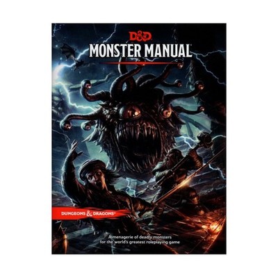 WotC D&D 5th Ed. Monster Manual (5e) VG+/NM