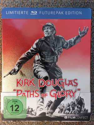 WEGE ZUM RUHM Futurepak Steelbook BLU-RAY ! S. Kubrick,K. Douglas Paths Of Glory