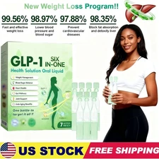 7~35PCS GLP-1 Six-in-One Health Solution Oral Liquld,One Bottle To Target It All