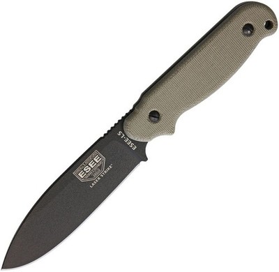 ESEE Laser Strike 10'' Fixed Blade 1095HC Steel Survival Knife