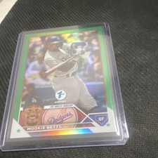 Topps Series 1 1st Edition Mookie Betts Dodgers #50 Green /150 2023