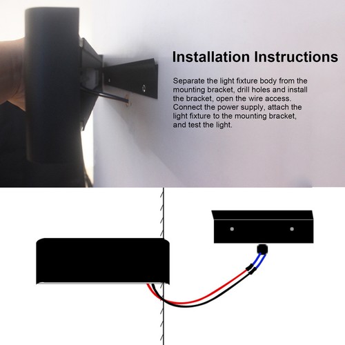 Simple Wall Lantern Elegant Aluminum Wall Light For Modern Homes V1 - 第 14/14 張圖片