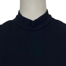 ●◆ GUCCI Sleeveless Dress Dress Mid-length Semi-tight High Neck Size S Approx