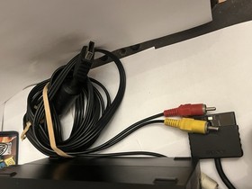 Sony PlayStation 2 PS2 Console Bundle Controller Cords & 2 Games Tested