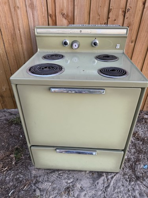 #ad 70s Vintage GE Electric Range $3000.00