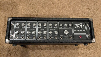 #ad Peavey Standard PA Mixer AMP 130W Just Serviced Great Condition 4 Channel 120V $239.00