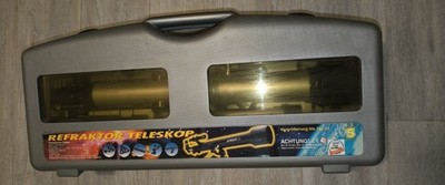 Refraktor Teleskop 262,5-fache Vergrößerung, 700 mm Brennweite