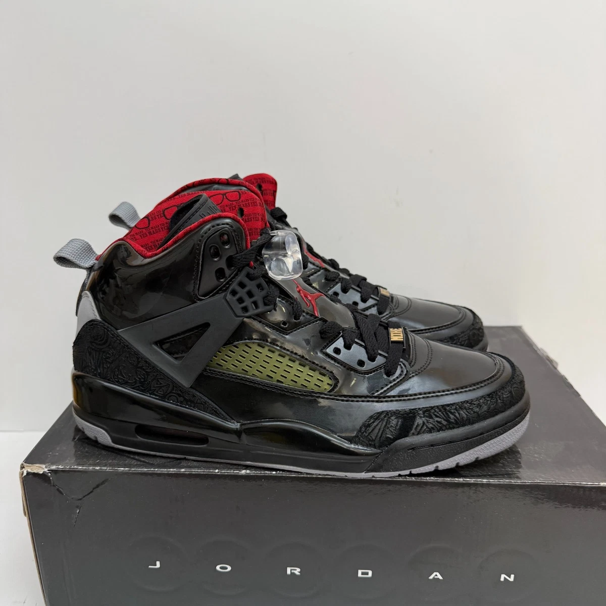 Jordan Spizike Stealth 2010 Mens Size 10 Nike Air Jordan Spizike Stealth Black Varsity  main image 3