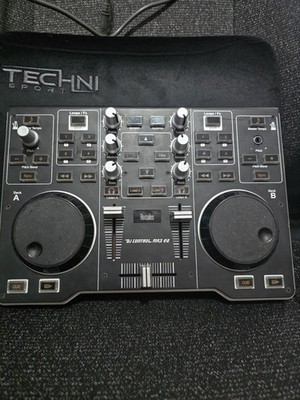 Hercules Dj Control Mp3 E2 Tested To Power On  Missing Knob With Cord