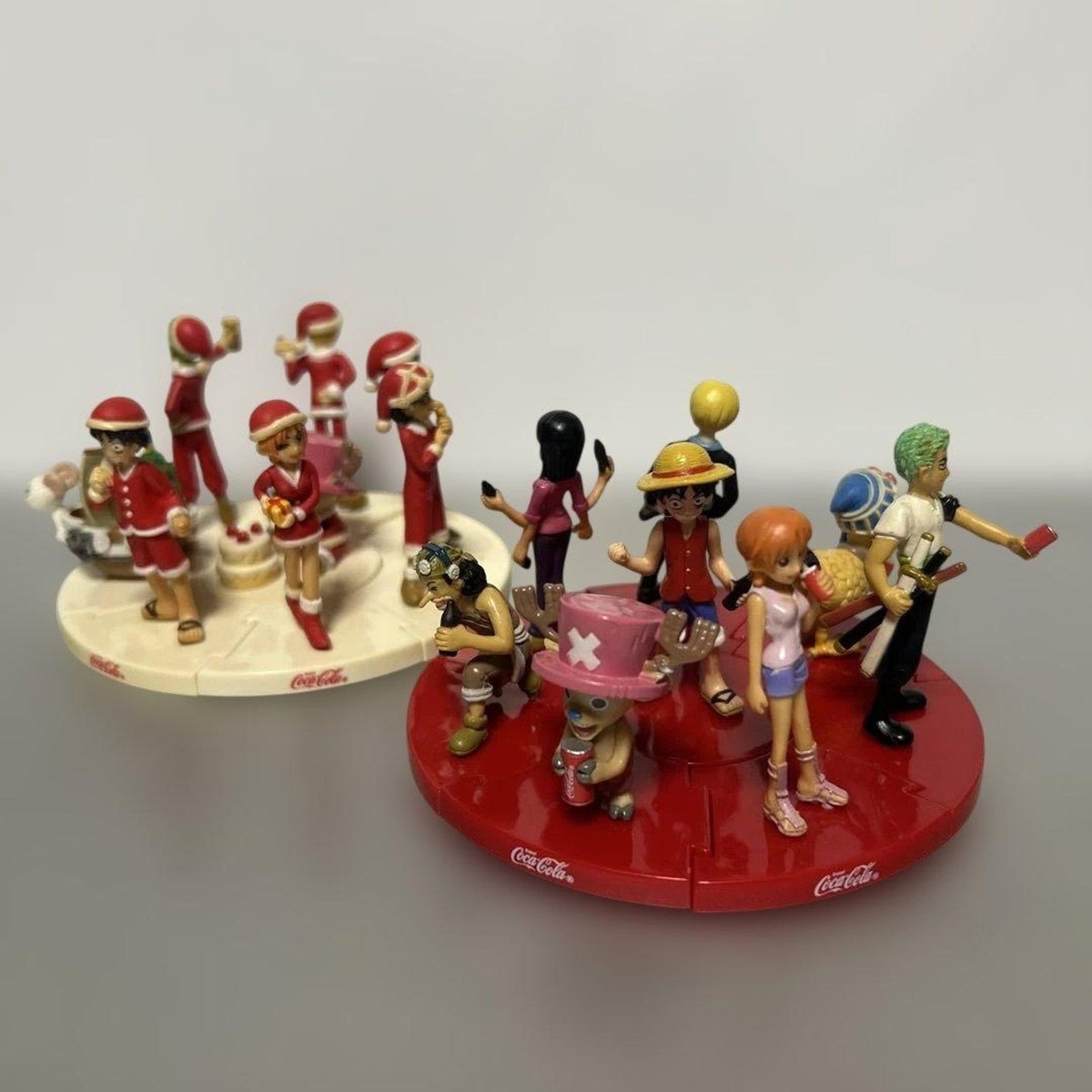 Rare One Piece Coca-Cola Collaboration Figure Set Complete