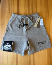 Fear of God Essentials Shorts SS22 Dark Oatmeal Gray - 100 Authentic XXS-XL