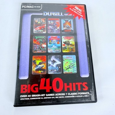 Durell Big 40 Hits Retro Gamer Issue 11 PC Mac CD-ROM 8-Bit ROMs Emulators 2004