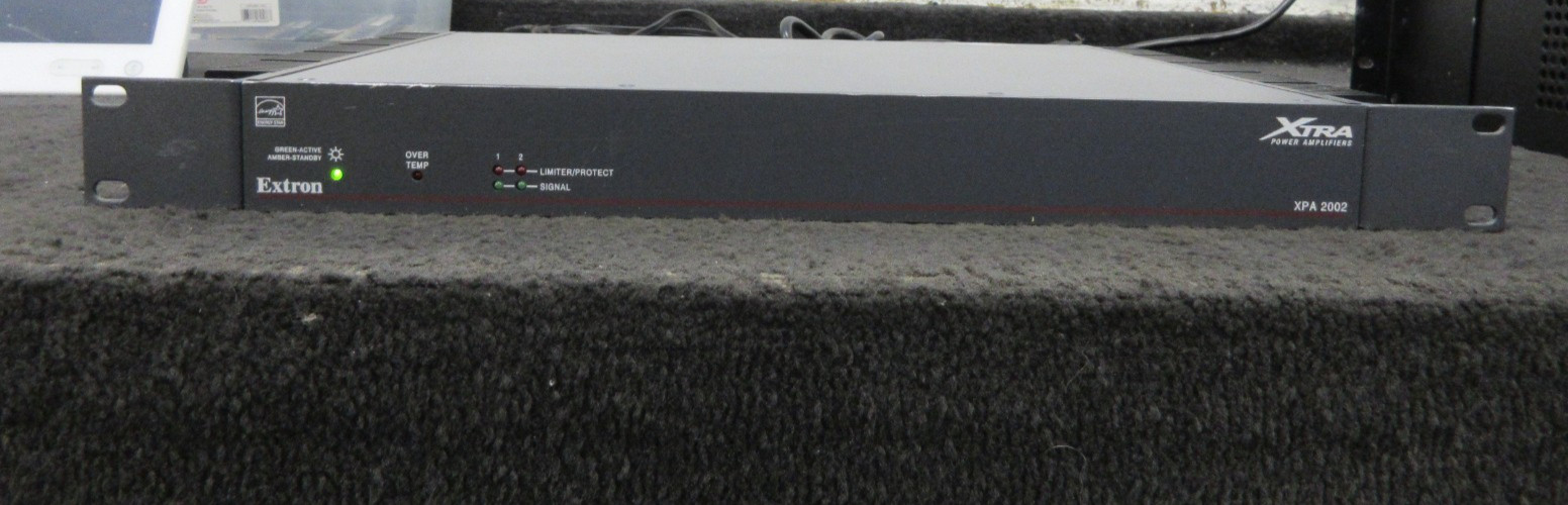 Extron XPA 2002‑70V Two‑Channel 200 W Power Amplifier 70V Rackmount Amp