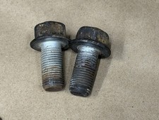 Used OEM Toyota Lexus Rear Caliper To Knuckle Mounting Bolts 17mm Pair2x