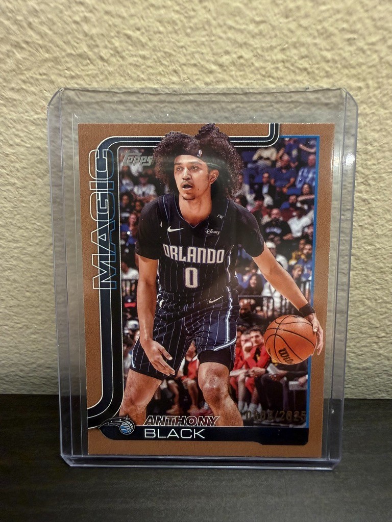 Anthony Black 2025-26 Topps Flagship Gold /2025 #89 Orlando Magic