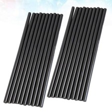 100 Pcs Black Hot Melt Glue Sticks Thermoplastic Resin Strong Adhesive 0.29 per stick
