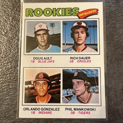 1977 Topps Rookie Rich Dauer Baltimore Orioles