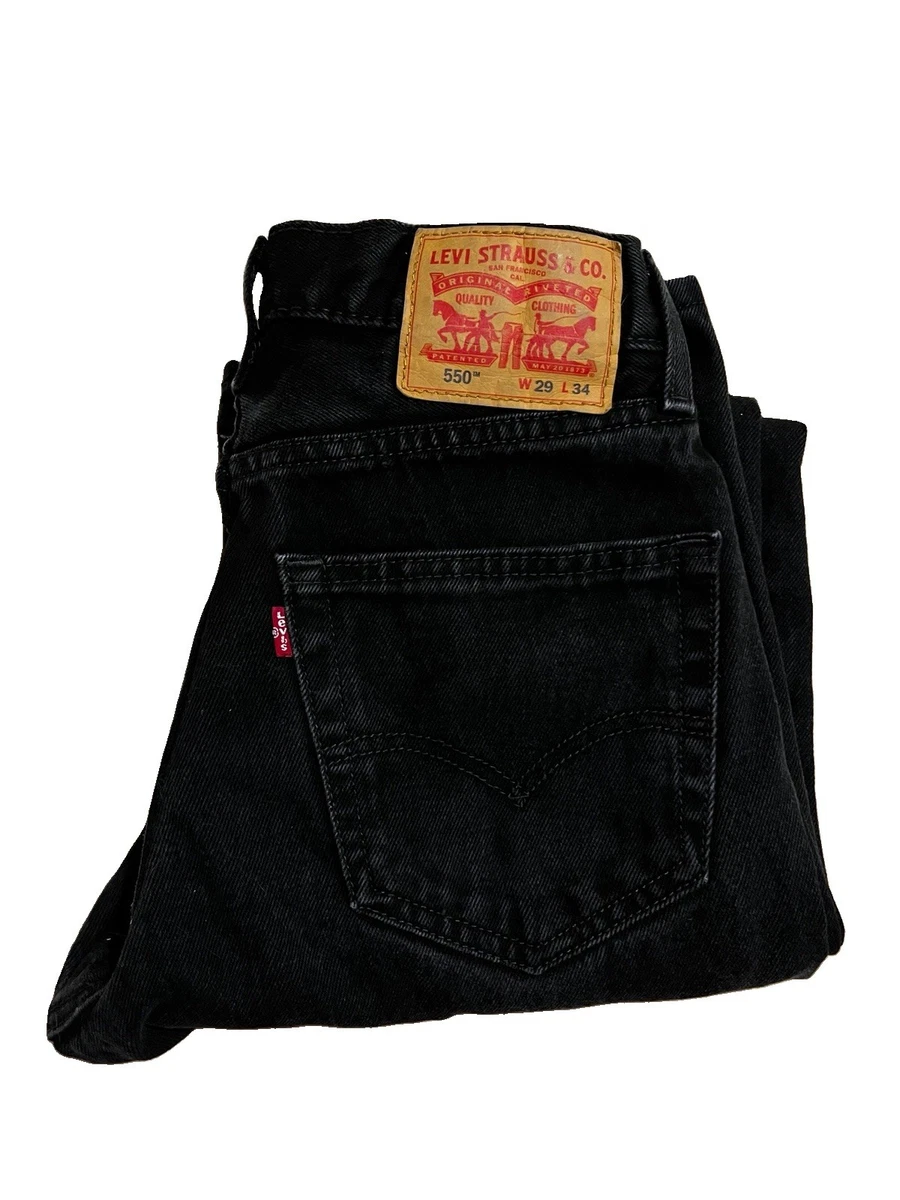 Levi's 550 Black Jeans for Men for sale | eBay