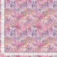 Feline Drive Fabric CALICO CAT Shadow Floral Texture Pink - Sold by the Yard