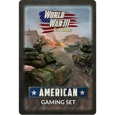 American Tin (x20 Tokens, x2 Objectives, x16 Dice) Miniatures - Brand New Sealed