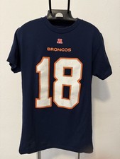 NFL Team Apparel Denver Broncos 18 Payton Manning T-shirt. Size small. EUC FS