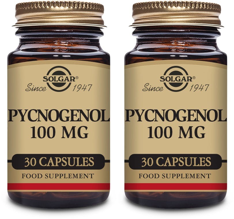 Solgar Pycnogenol 100mg 30 Capsules X 2