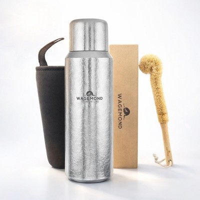 WAGEMOND Titan Thermosflasche 500 ml   mit magnetischem Becher