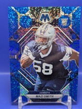 Mazi Smith /96 Rookie 2023 Panini Mosaic Blue Sparkle SP Prizm #347 Dallas RC