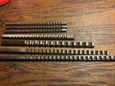 Lot Lot 7 dumont Keyway Broaches Industrial Bits Machinist Industrial USA