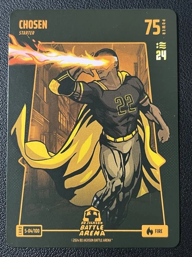 2024 Bo Jackson Battle Arena Juan Soto CHOSEN Fire #S-04/100 Starter