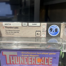 🧨 Thundercade NES WATA 9.8 A+ Sealed &ndash; Top of the Pop &ndash; Indiana Collection