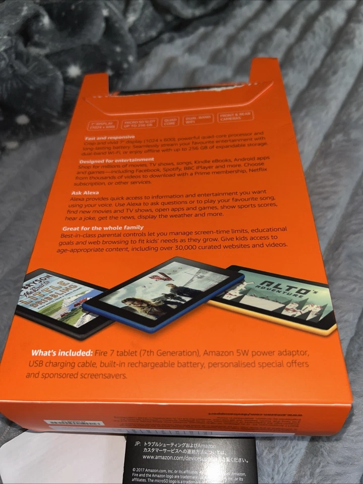 Amazon Fire Tablet 7" Wi-Fi 16GB with Alexa 7th Gen 2017 Canary Yellow - Image 4 of 4